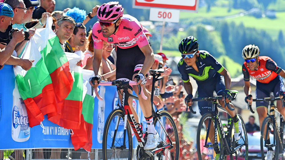 велогонщик Tom Dumoulin на Giro de Italia